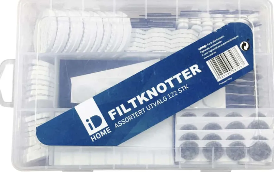ID Home filtknotter assortert