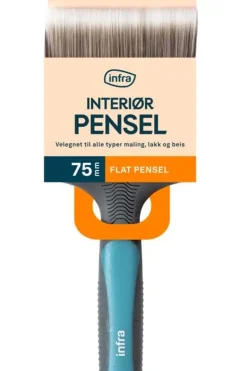 Infra interiør flat pensel