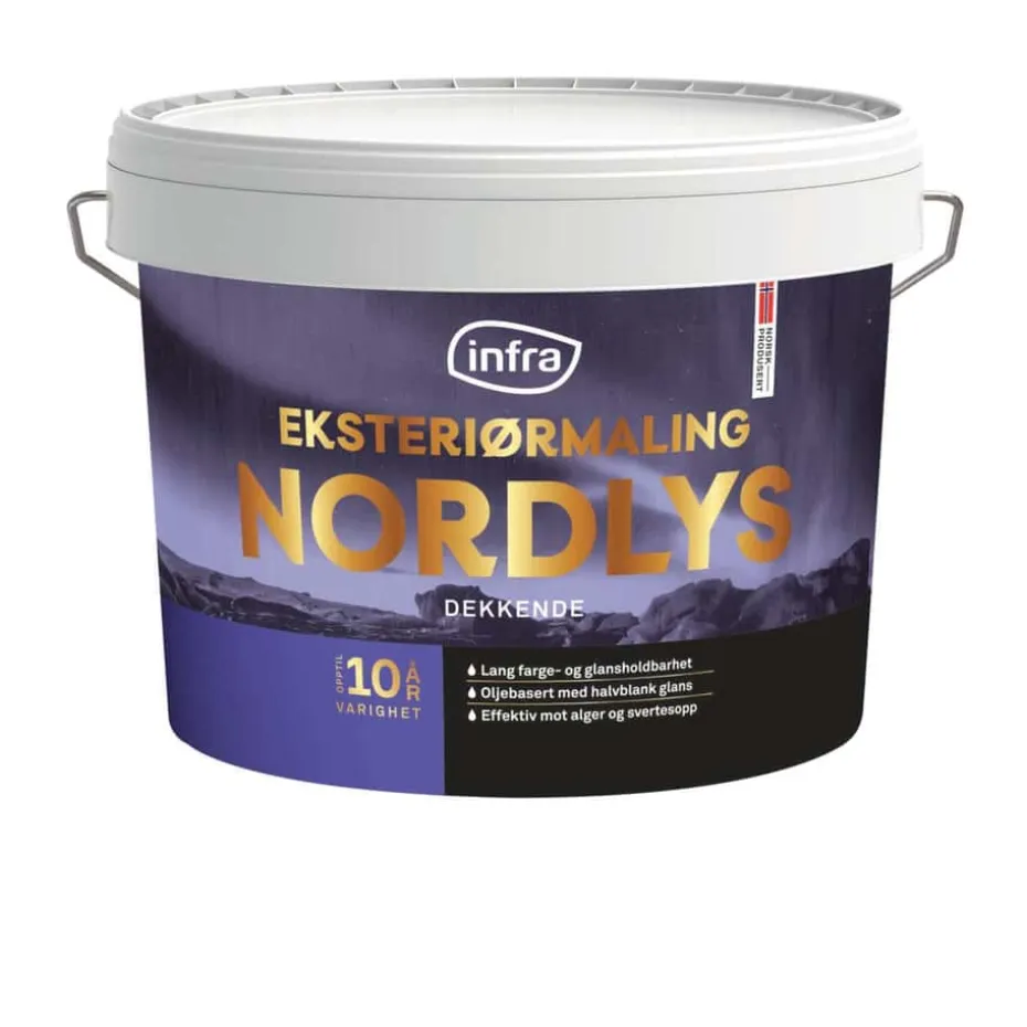 Infra Nordlys oljemaling