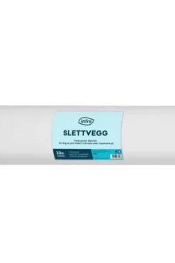 Infra slettvegg grunnet armeringsduk