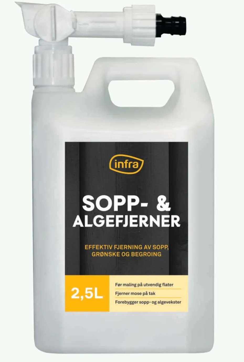 Infra sopp- og algefjerner