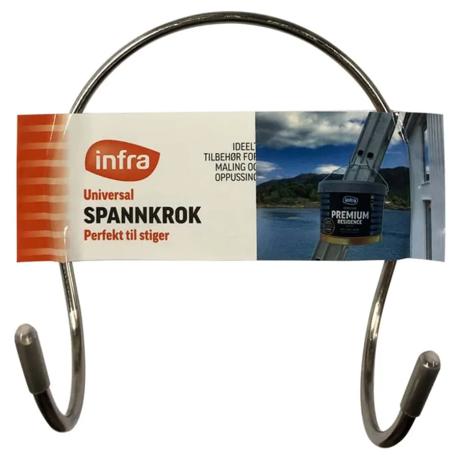 Infra spannkrok for stige