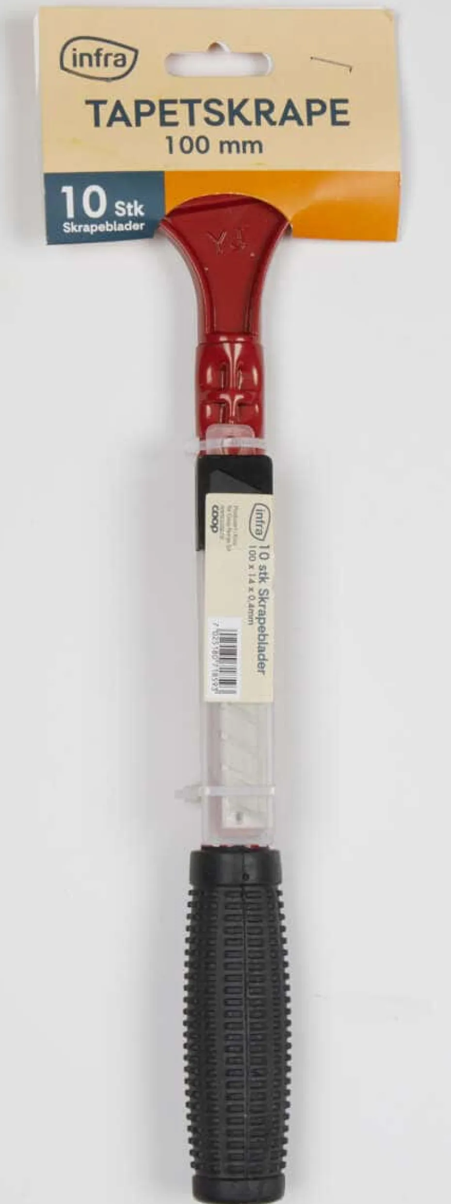 Infra Tapetskrape inkl. 10 stk reserveblader