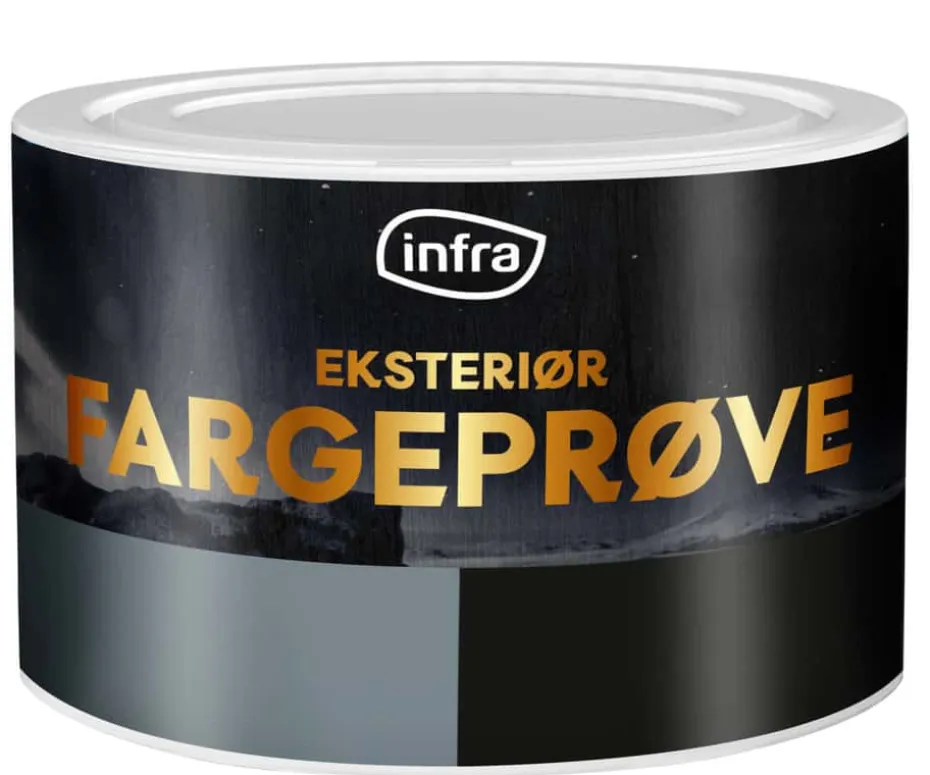 Infra Eksteriør Premium Fargeprøve 0,45L