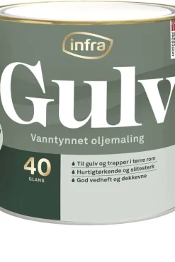Infra Gulv 40/halvblank interiørmaling