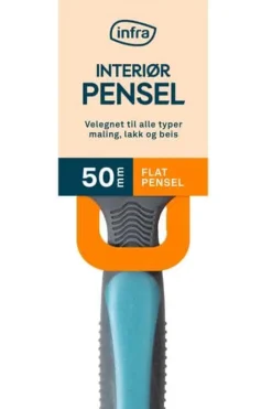 Infra interiør flat pensel