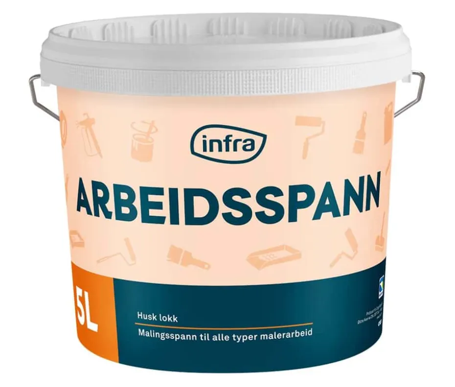 Infra 5 liter arbeidsspann