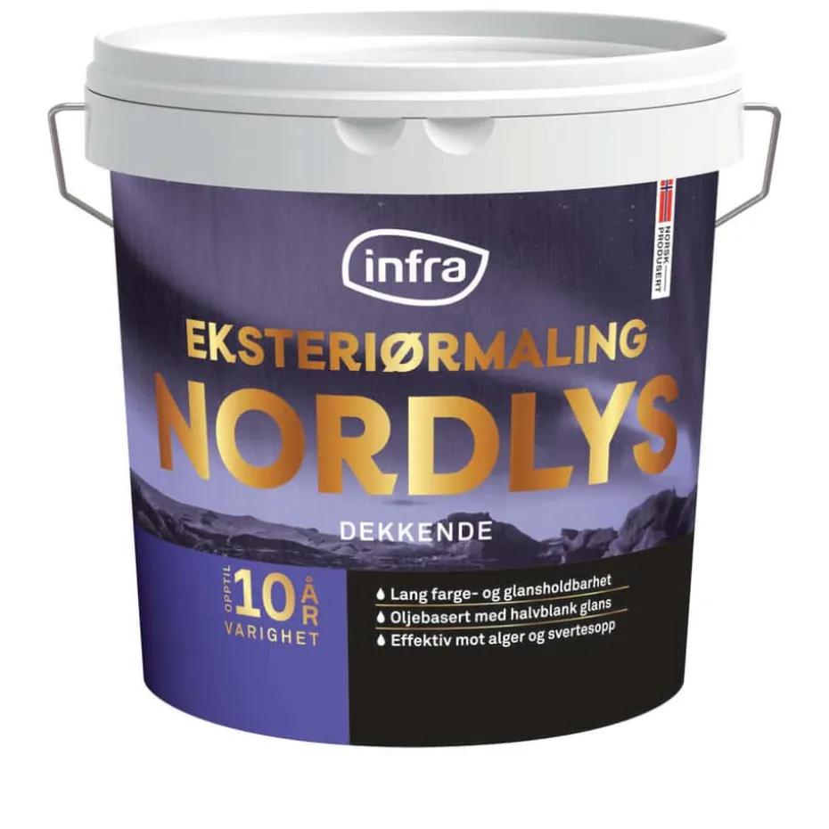 Infra Nordlys oljemaling