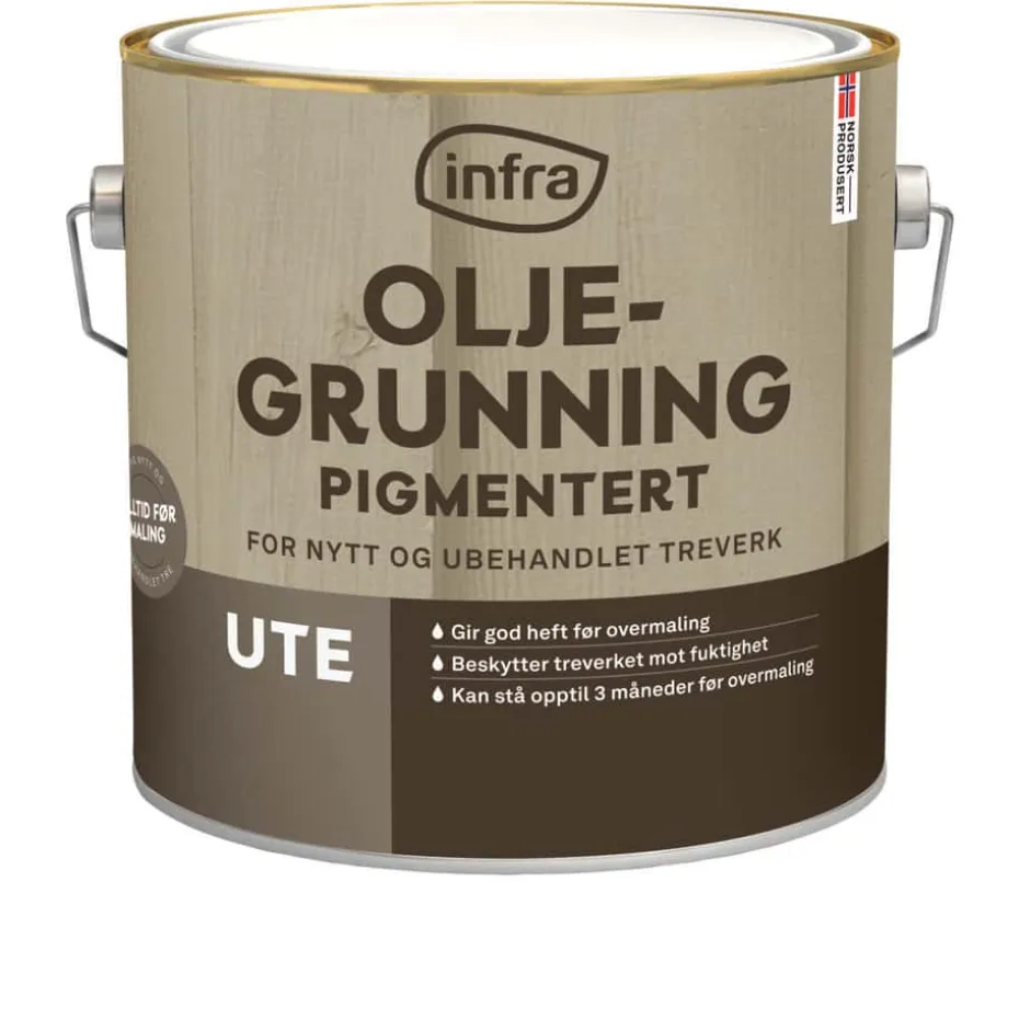 Infra oljegrunning