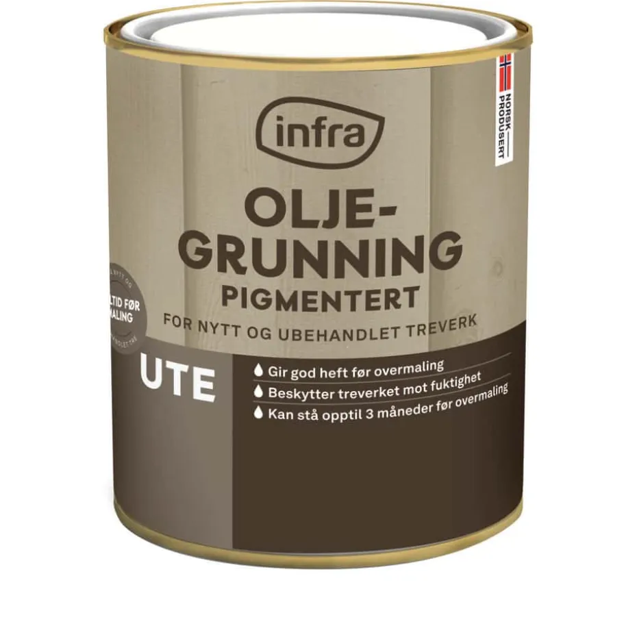 Infra oljegrunning
