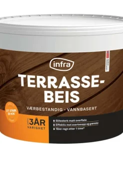 Infra 3 år terrassebeis