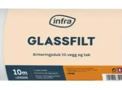 Infra 610-10 slett glassfilt armeringsduk