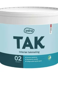 Infra Tak 02/helmatt interiørmaling