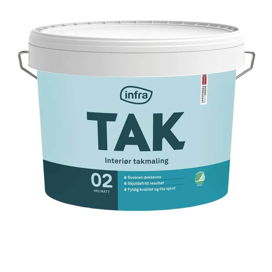 Infra Tak 02/helmatt interiørmaling