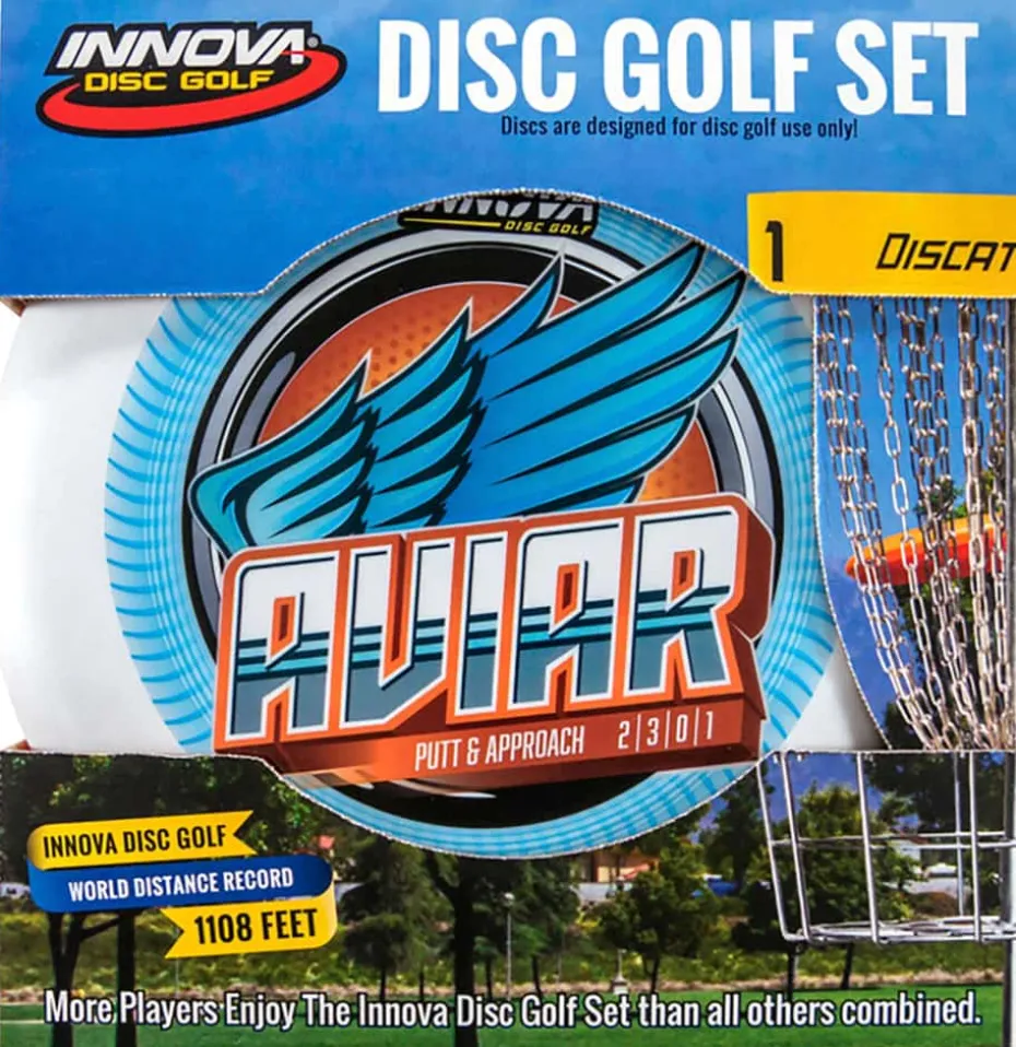 Innova DX Aviar disc golf-sett