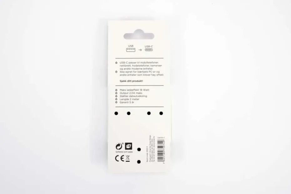 ION Pro CBX314-T USB-C til USB-C silikonkabel 2 m