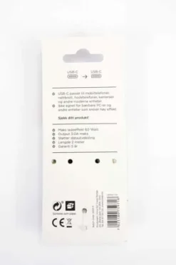 ION Pro CBX312-T-BG USB-C til USB-C kabel 2 m