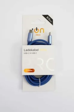 ION Pro CBX312-T-BLU USB-C til USB-C kabel 2 m