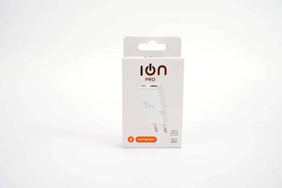 ION Pro UC127 PRO W 20W vegglader USB-C/USB-A