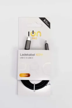 ION Pro USB-C til USB-C silikonkabel 1 m