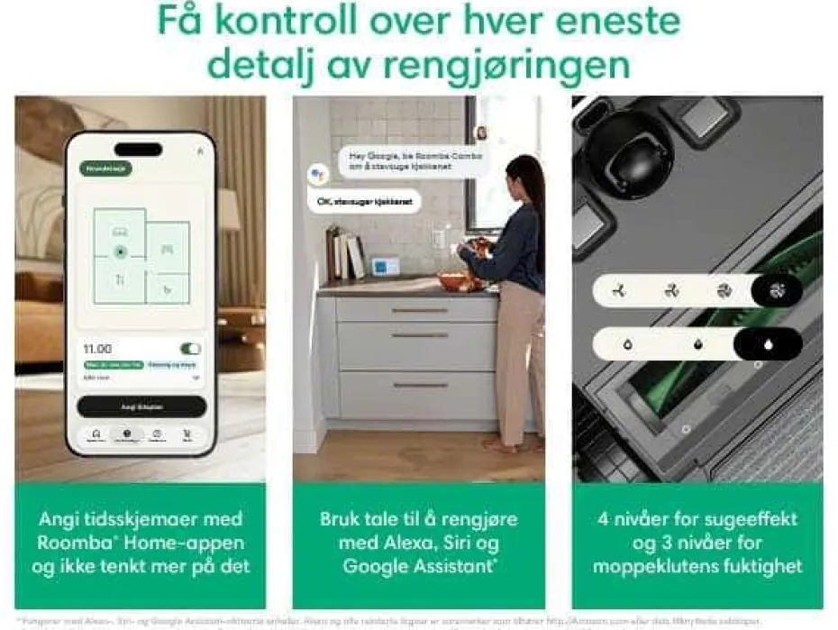 iRobot® Roomba Combo® 115 robotstøvsuger