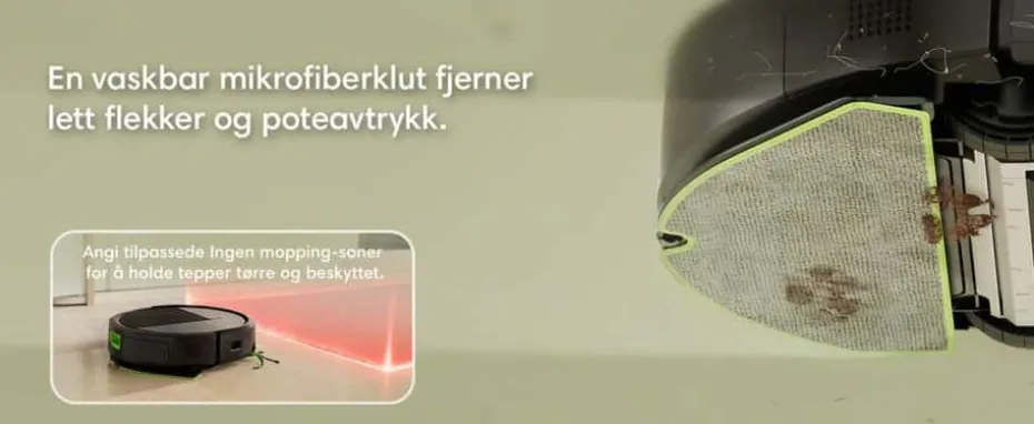 iRobot® Roomba Combo® 115 robotstøvsuger