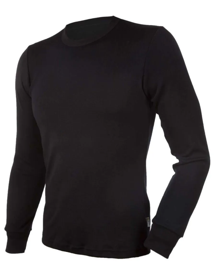 Janus Black Wool ulltrøye herre