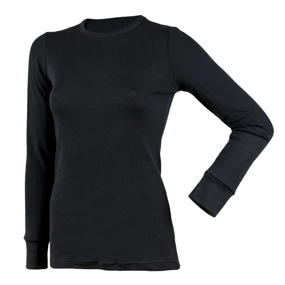 Janus Black Wool ulltrøye dame