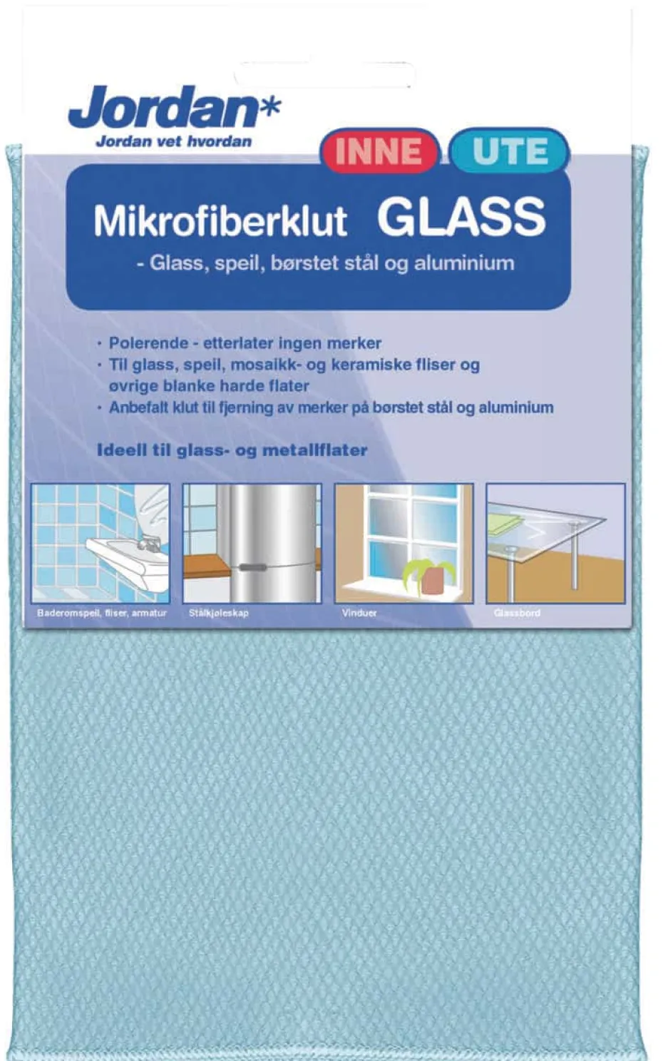 Jordan Mikrofiberklut glass