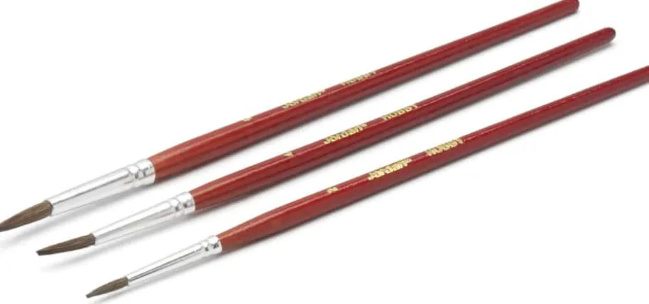 Jordan hobbypensel 3-pk