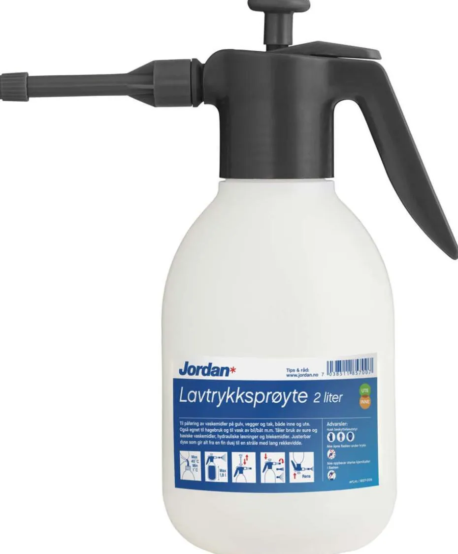 Jordan lavtrykksprøyte 2 liter