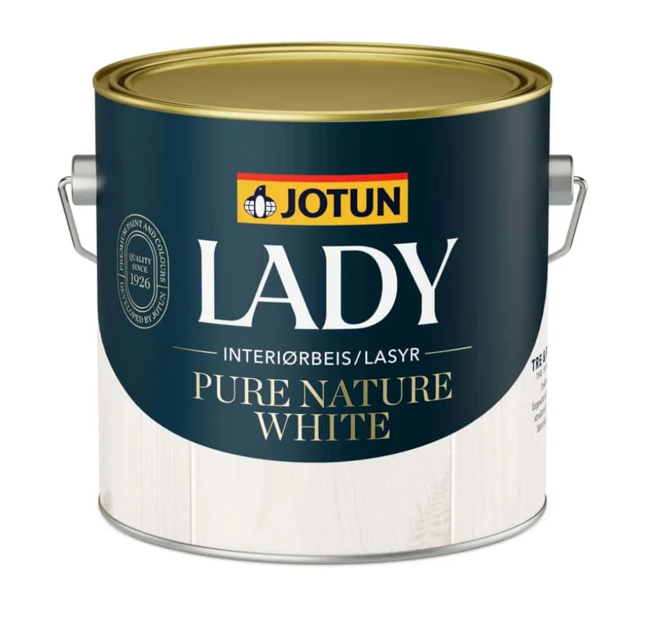 Jotun Lady Pure Nature White interiørbeis