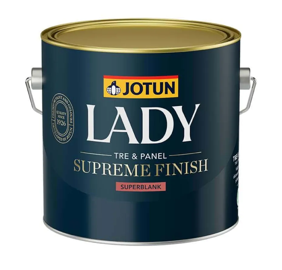 Jotun Lady Supreme Finish 80/helblank interiørmaling