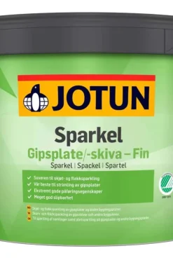 Jotun gipsplatesparkel fin