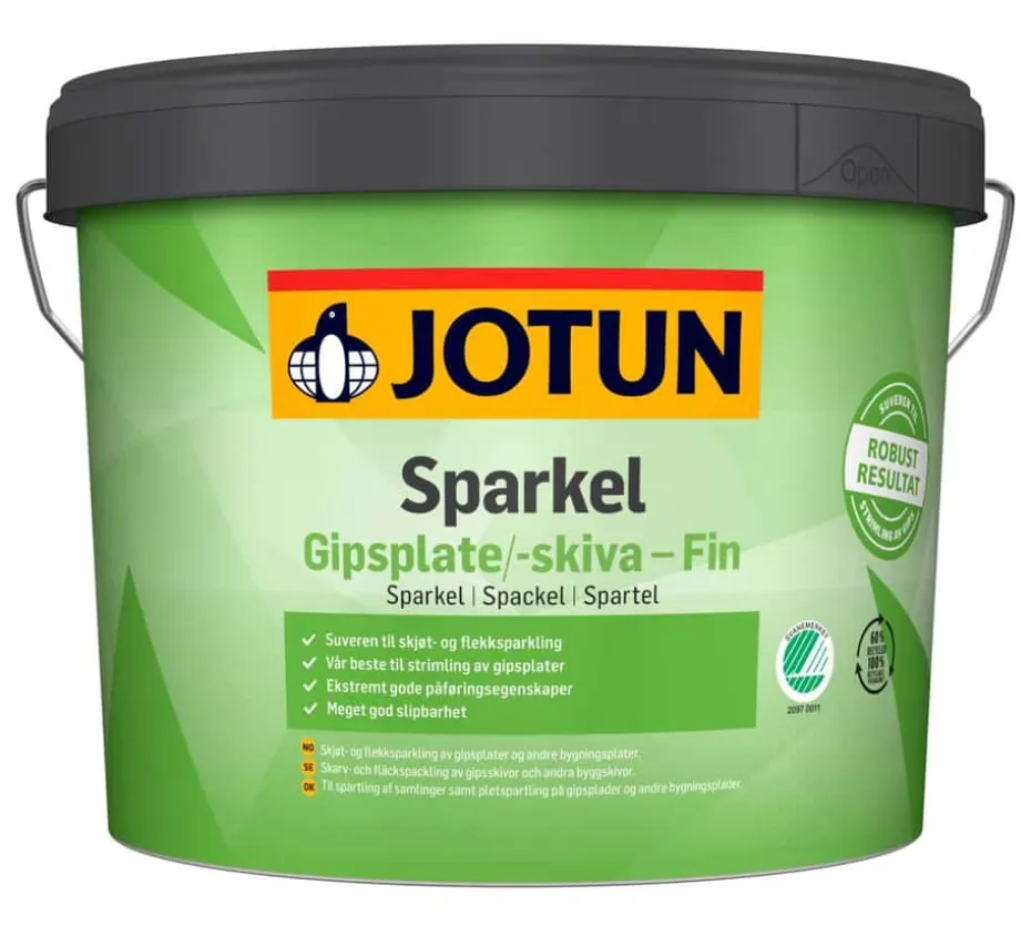 Jotun gipsplatesparkel fin