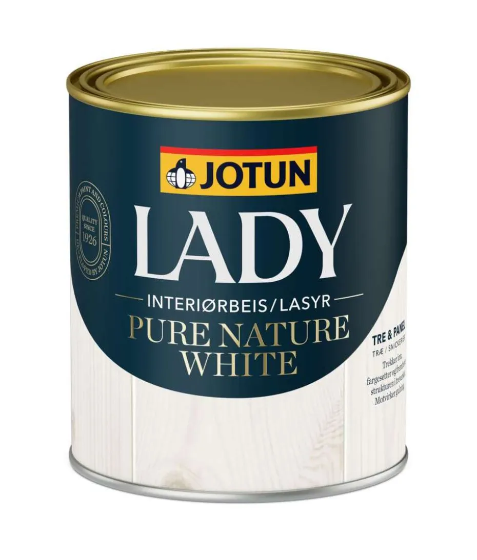 Jotun Lady Pure Nature White interiørbeis
