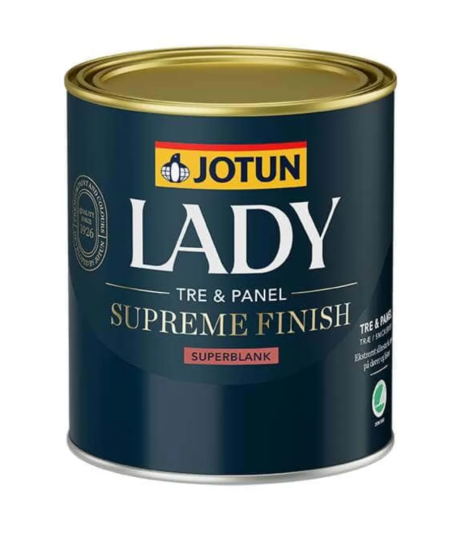 Jotun Lady Supreme Finish 80/helblank interiørmaling