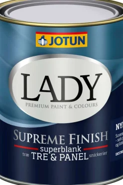 Jotun Lady Supreme Finish 80/helblank interiørmaling