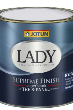 Jotun Lady Supreme Finish 80/helblank interiørmaling