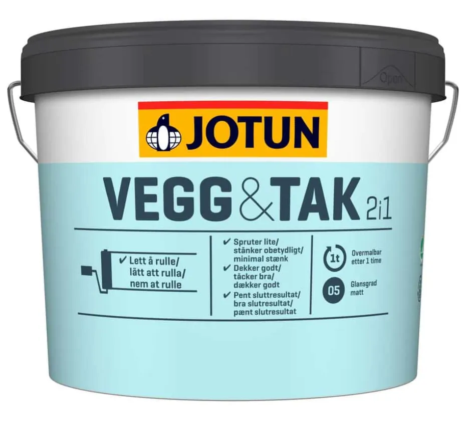 Jotun Vegg&Tak 05/matt interiørmaling