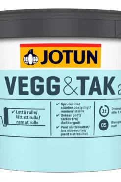 Jotun Vegg&Tak 05/matt interiørmaling