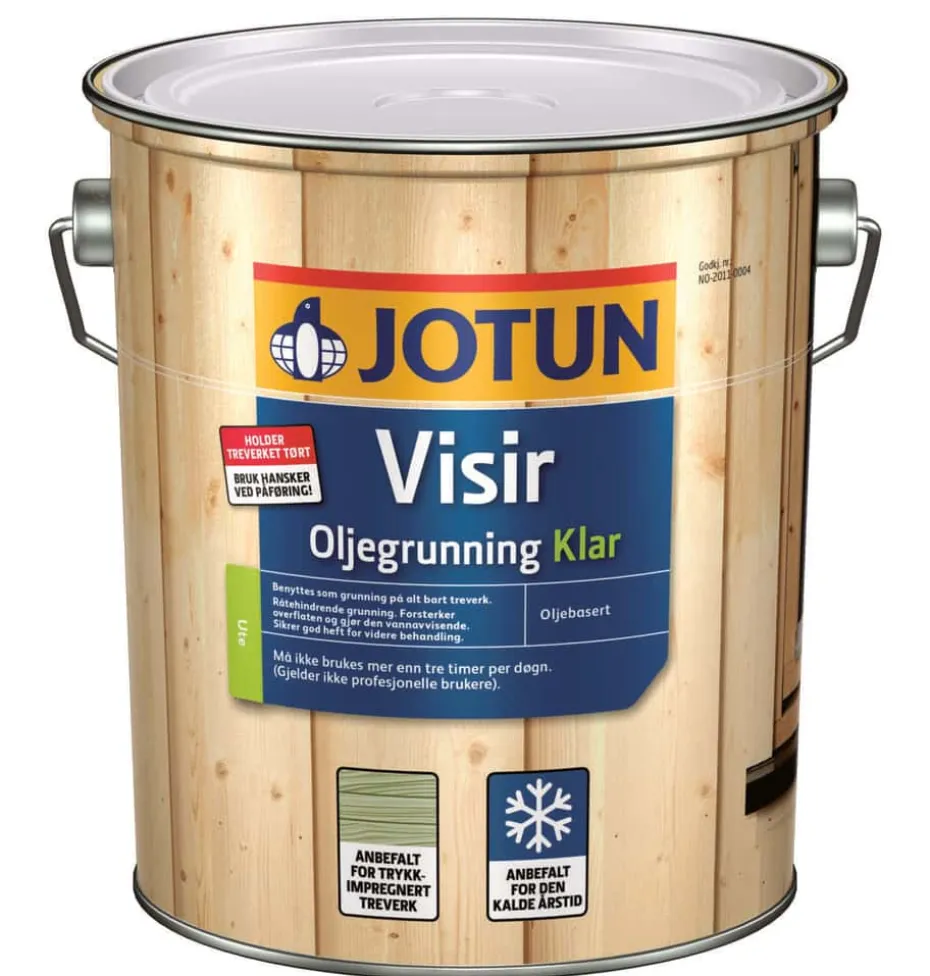 Jotun Visir klar oljegrunning