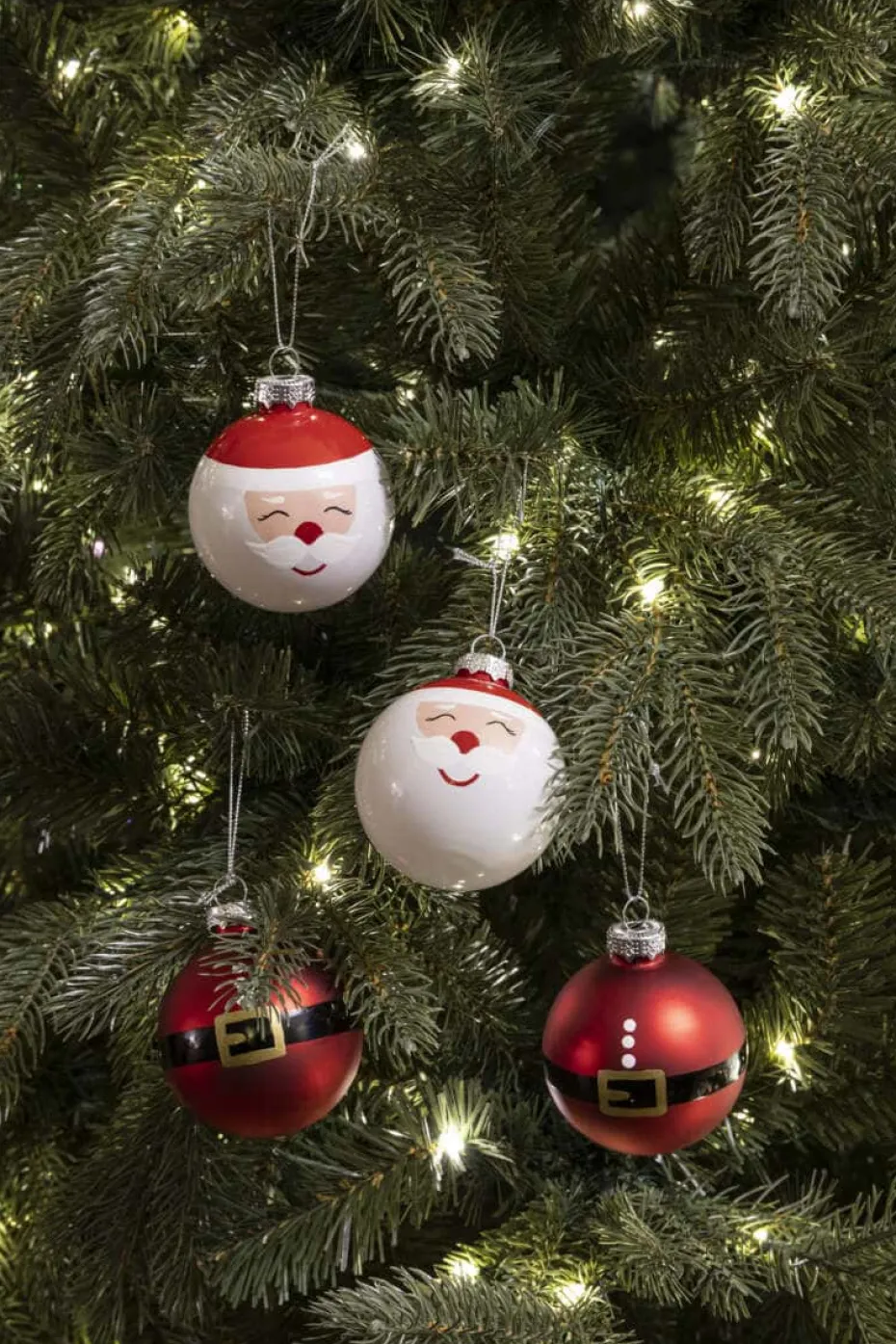 Julen julekuler 4pk