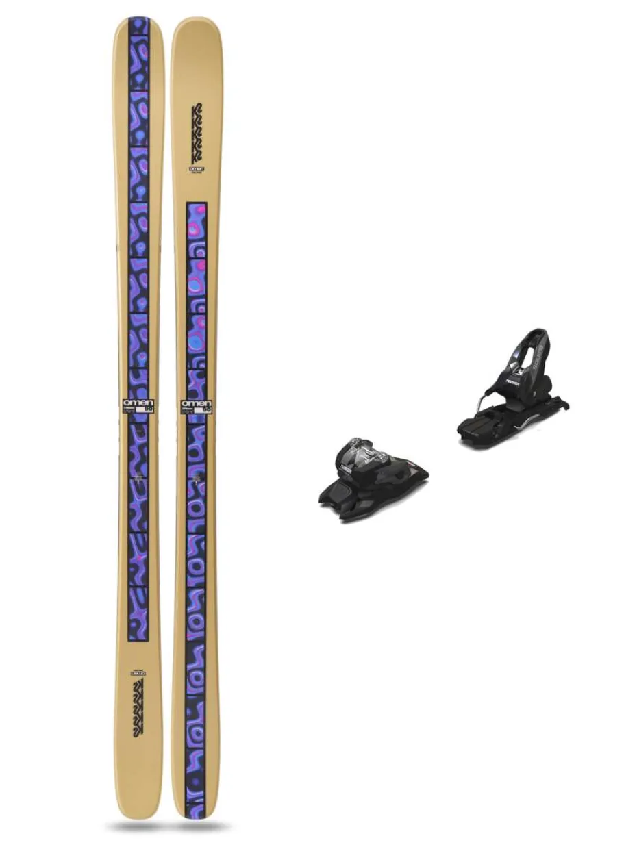 K2 Omen 90 twin-tip ski herre 25