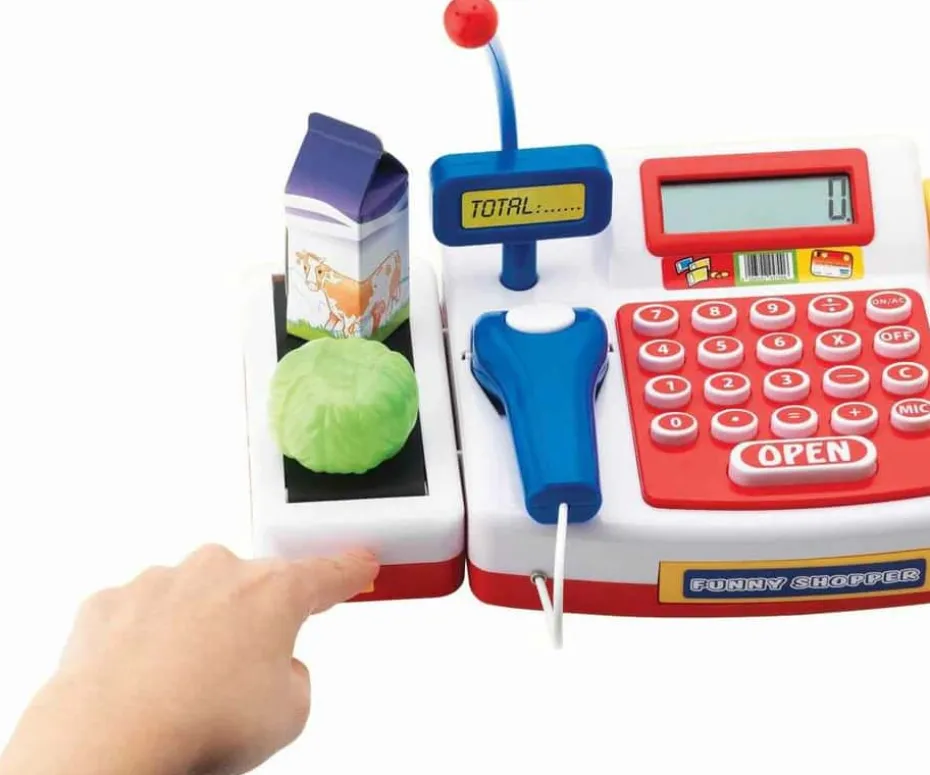 Kasseapparat med scanner