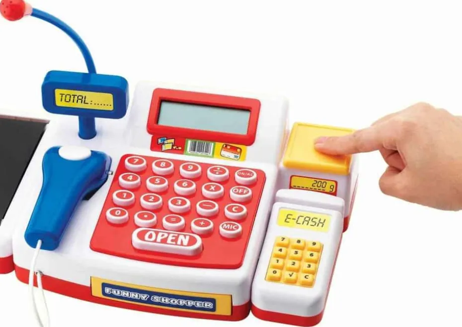 Kasseapparat med scanner