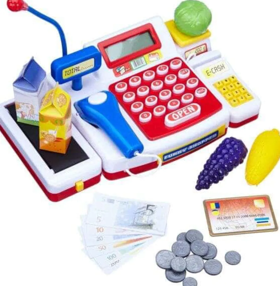 Kasseapparat med scanner