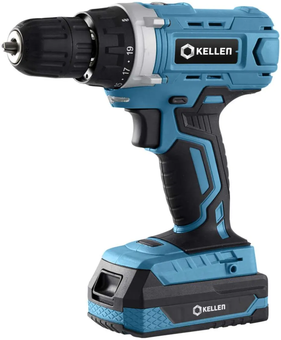 Kellen 54228 drill 18V m/batteri