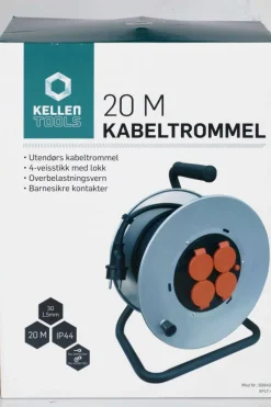 Kellen kabeltrommel 20 meter