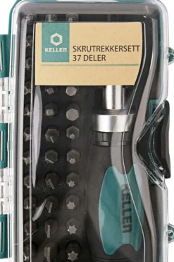 Kellen skrutrekkersett 37 deler